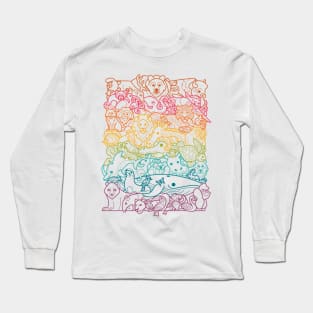 Animal Spectrum : Outline Long Sleeve T-Shirt